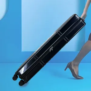 Hard Traveling Case with Wheels Inside Dimensions: 39½L x 9¾ W x5inchH for Tube Backdrop Booth Frame Banner Stand Travel Bag