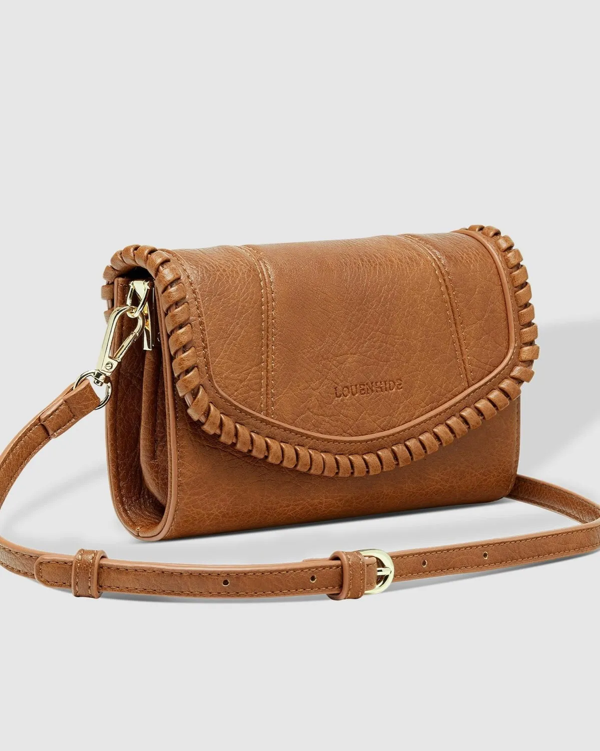 Harlow Crossbody Bag (Tan)