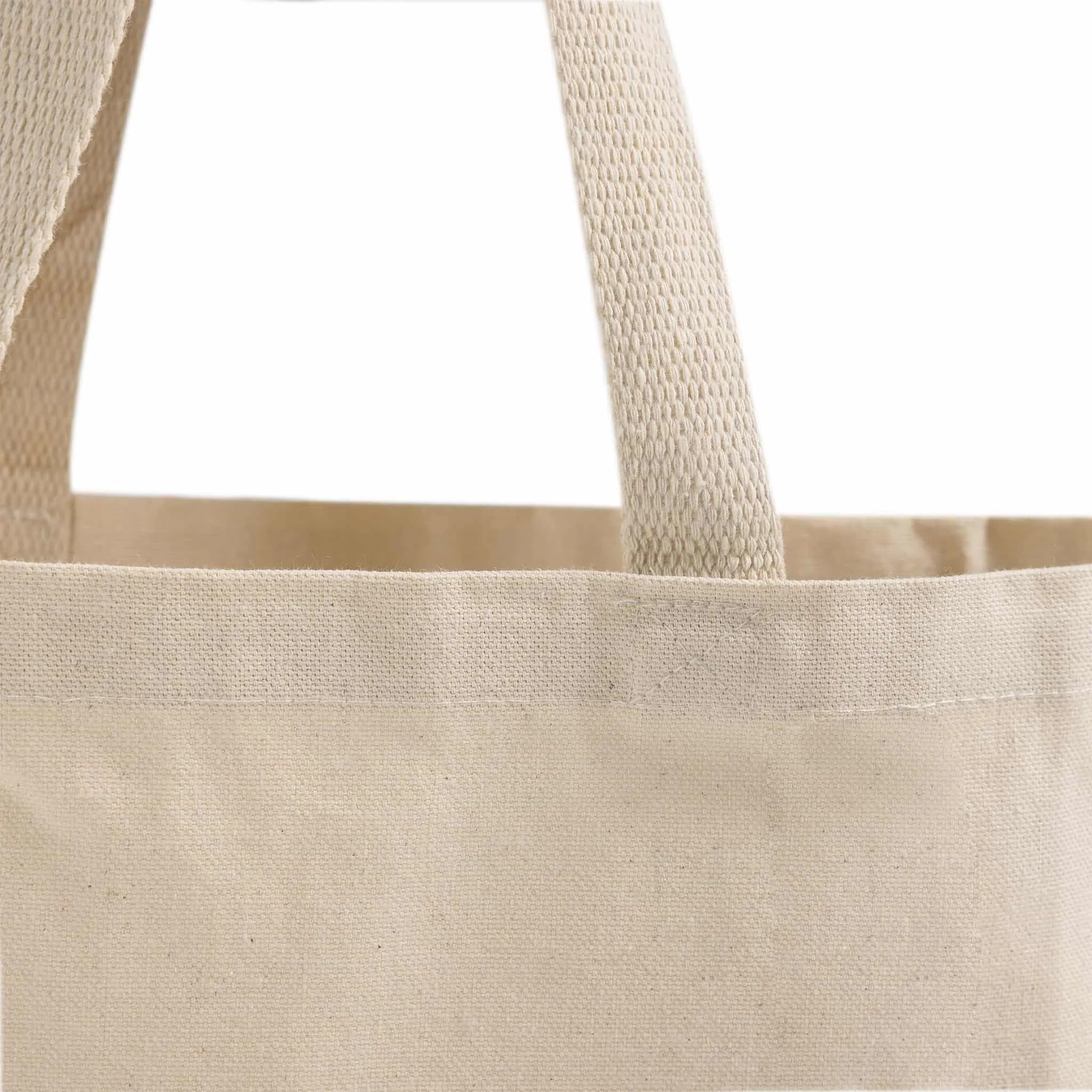 Heavy Shopper Canvas Tote Bags With Full Gusset - TF230