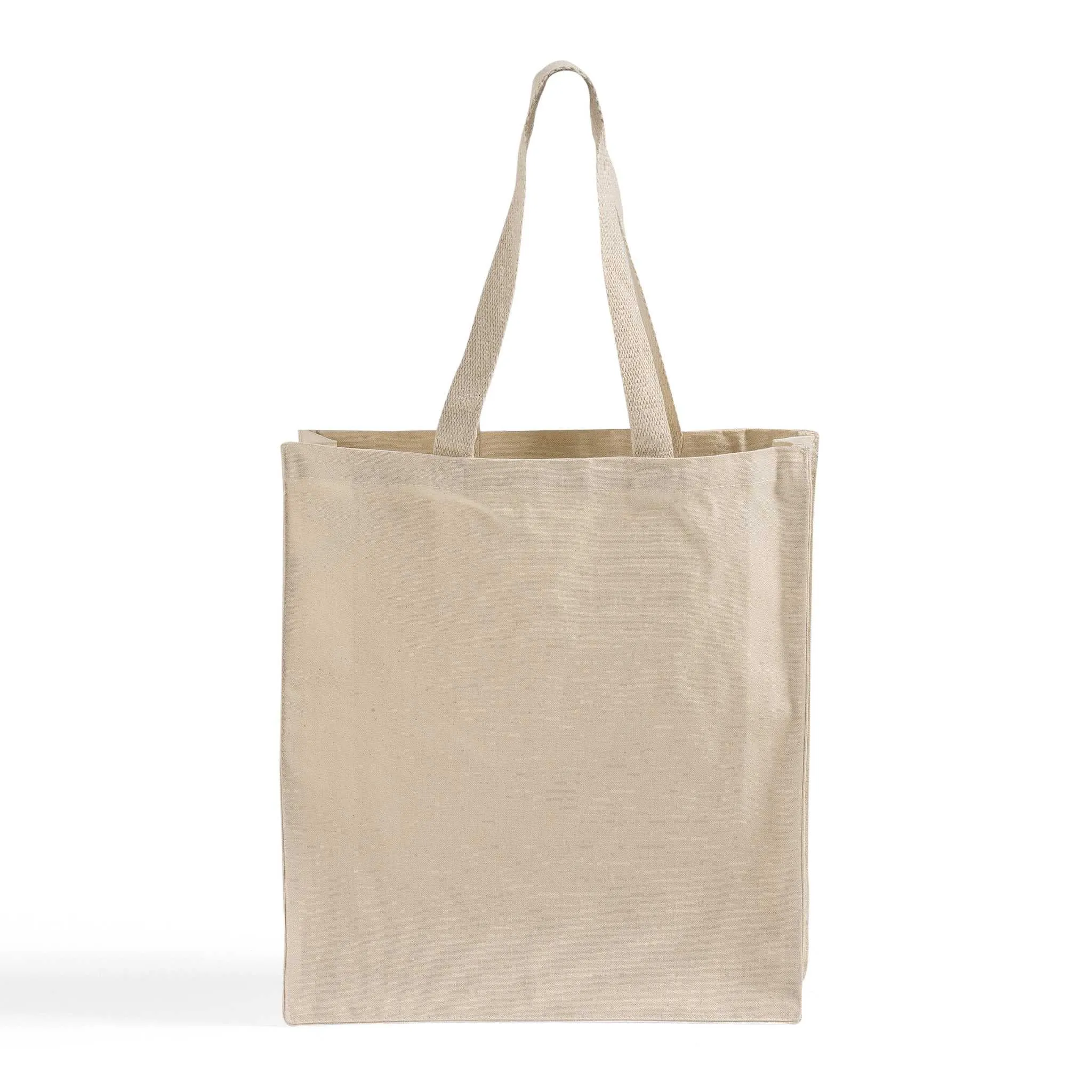 Heavy Shopper Canvas Tote Bags With Full Gusset - TF230