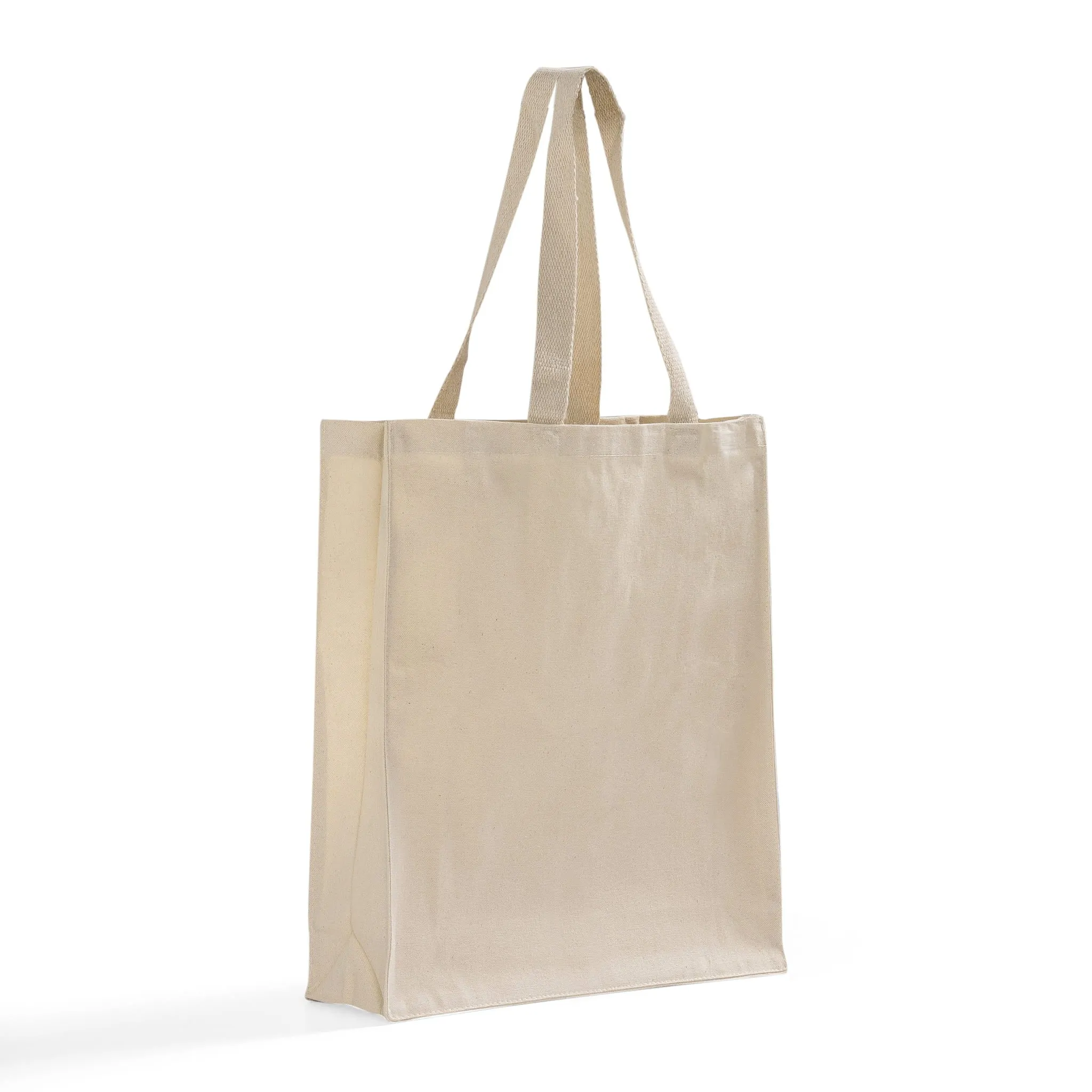Heavy Shopper Canvas Tote Bags With Full Gusset - TF230