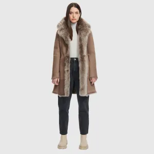 HiSO Gipsi Taupe Reversible Shearling