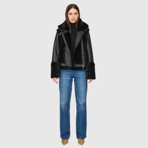 HiSO Soul Jet Silky Shearling Moto