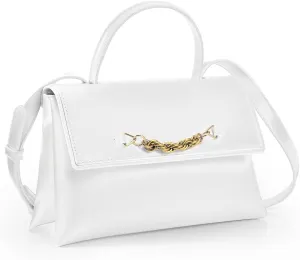 HUYAOPT Shoulder Bags for Women, Leather Crossbody Name