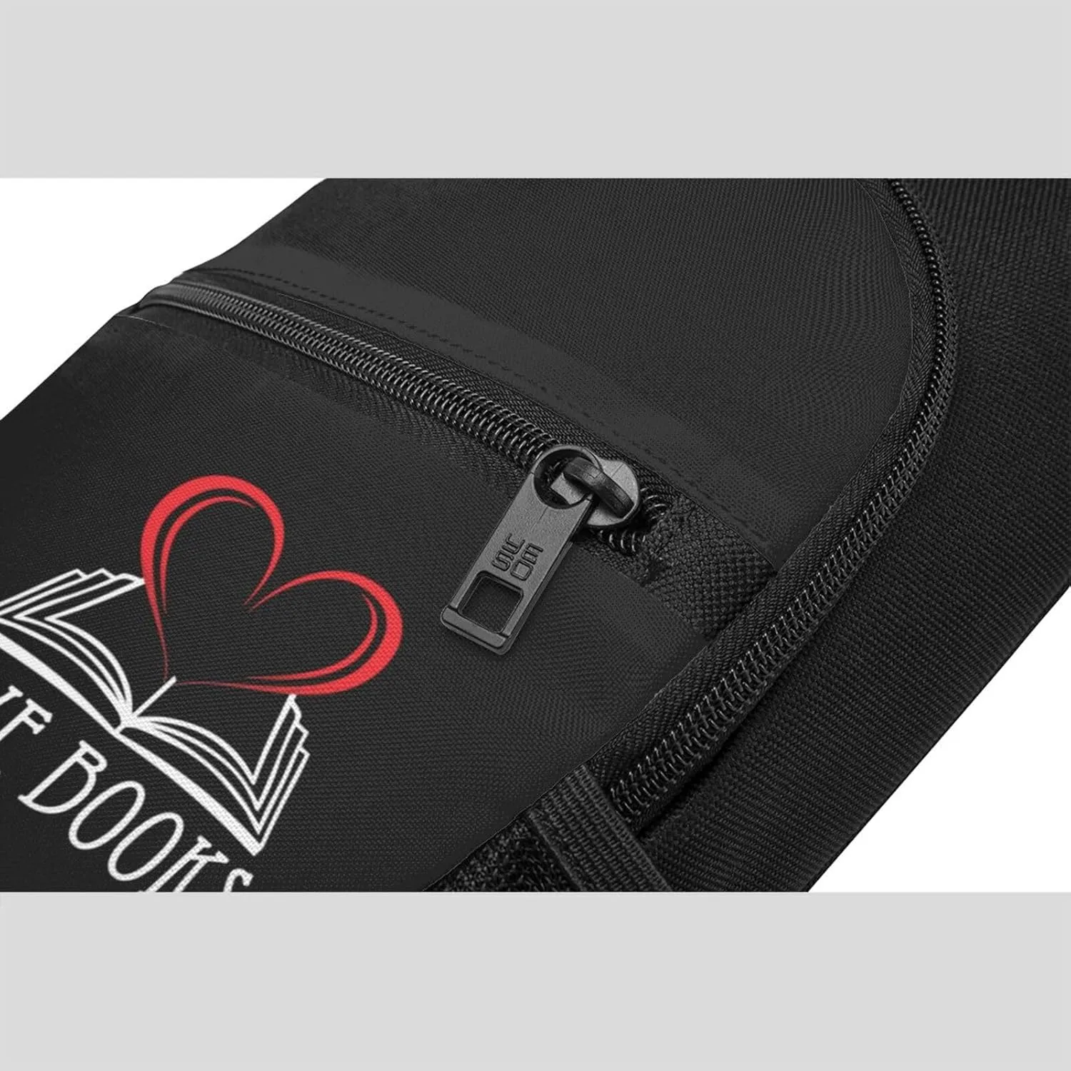 I Love Books Chest Pack Leisure Shoulder Crossbody Chest Bag