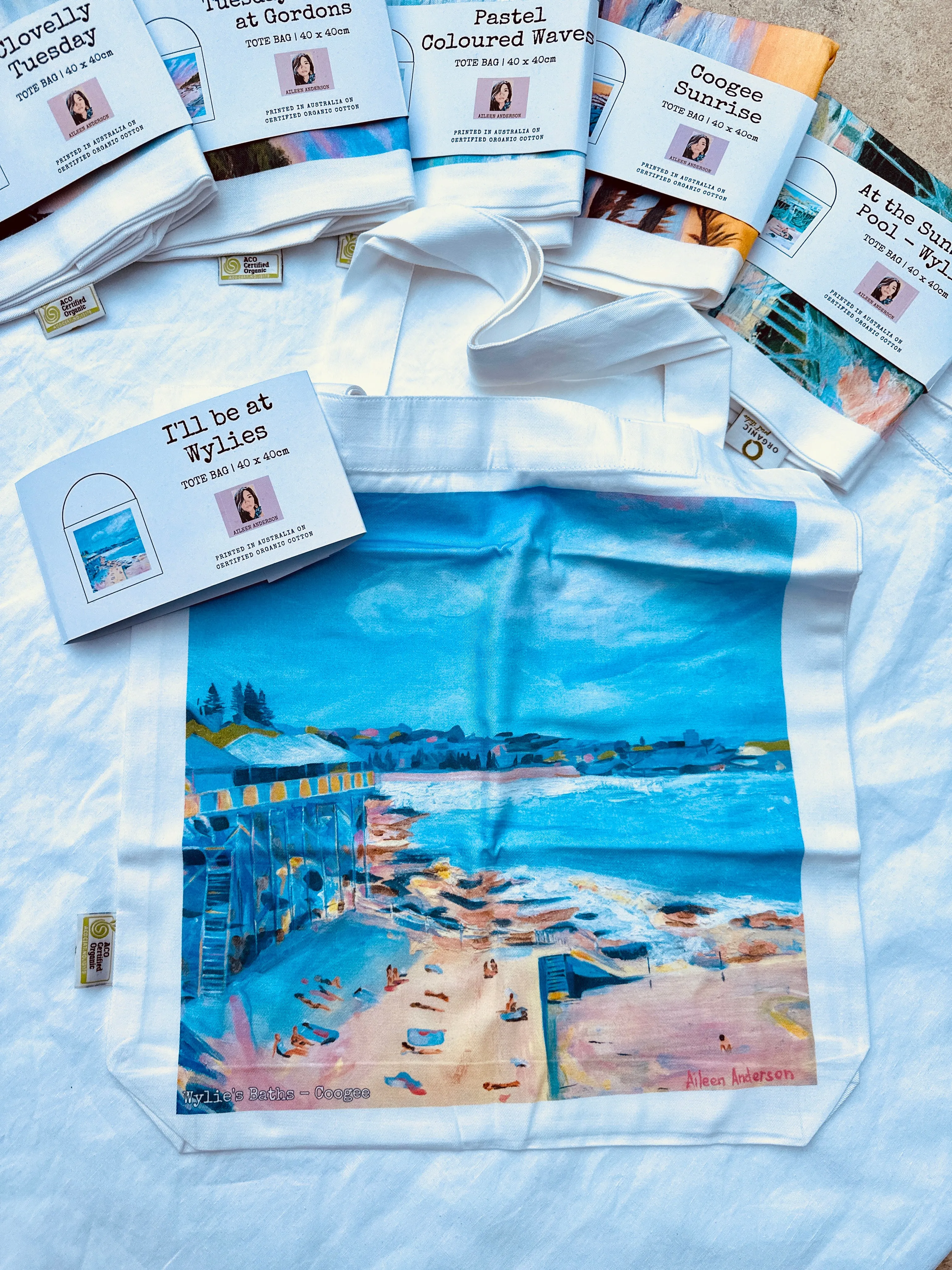 I'll be at Wylie's by Aileen Anderson Tote Bag