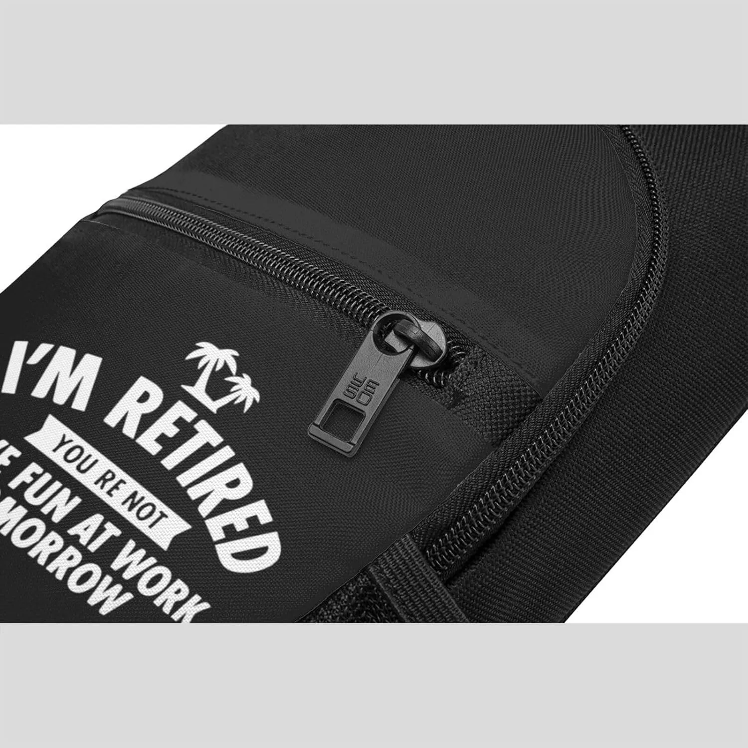 I'M Retired Funny Retirement Chest Pack Leisure Shoulder Crossbody Chest Bag