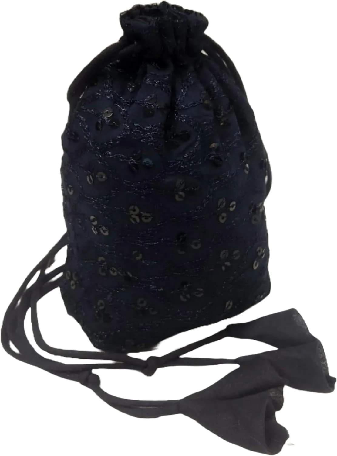 Indian Womens Special Potli Hand Bags Net With Sequence Work Party Wear Collection