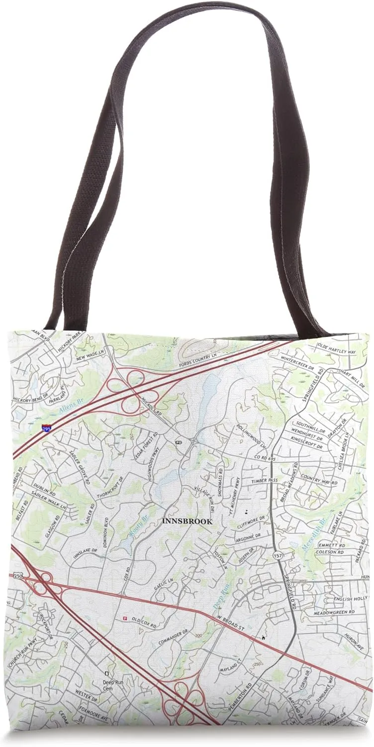 Innsbrook VA Map (2019) Tote Bag