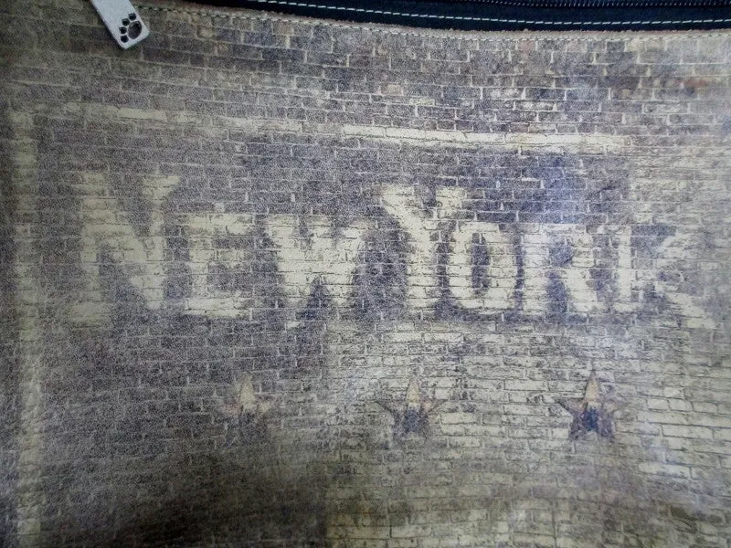 INSIDERS BROOKLYN Shoulder Flap Bag Man Purse Messenger Crossbody BLACK