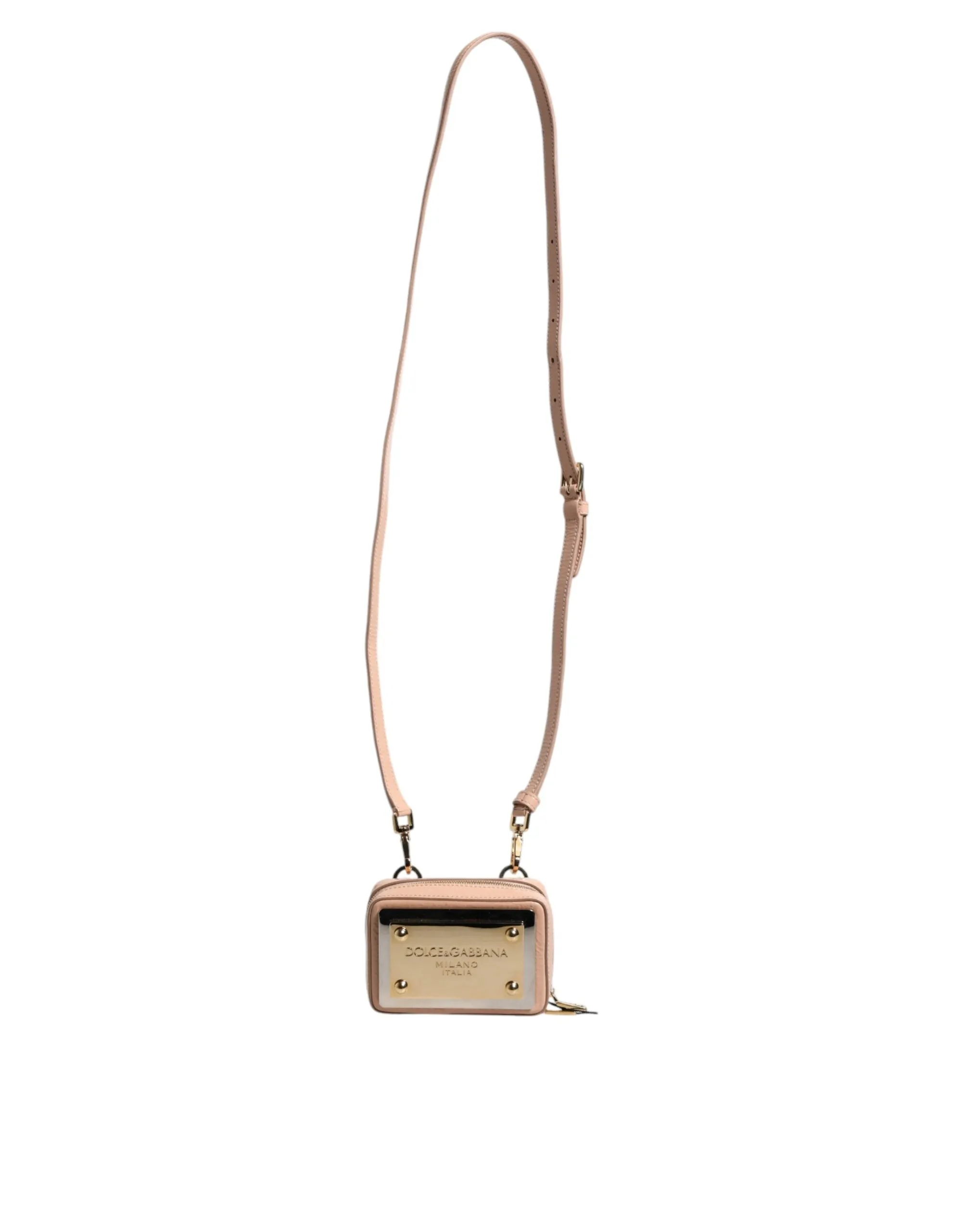 Instant access Dolce Nude Gabbana Bag & Leather Logo Plaque Sustainable Crossbody