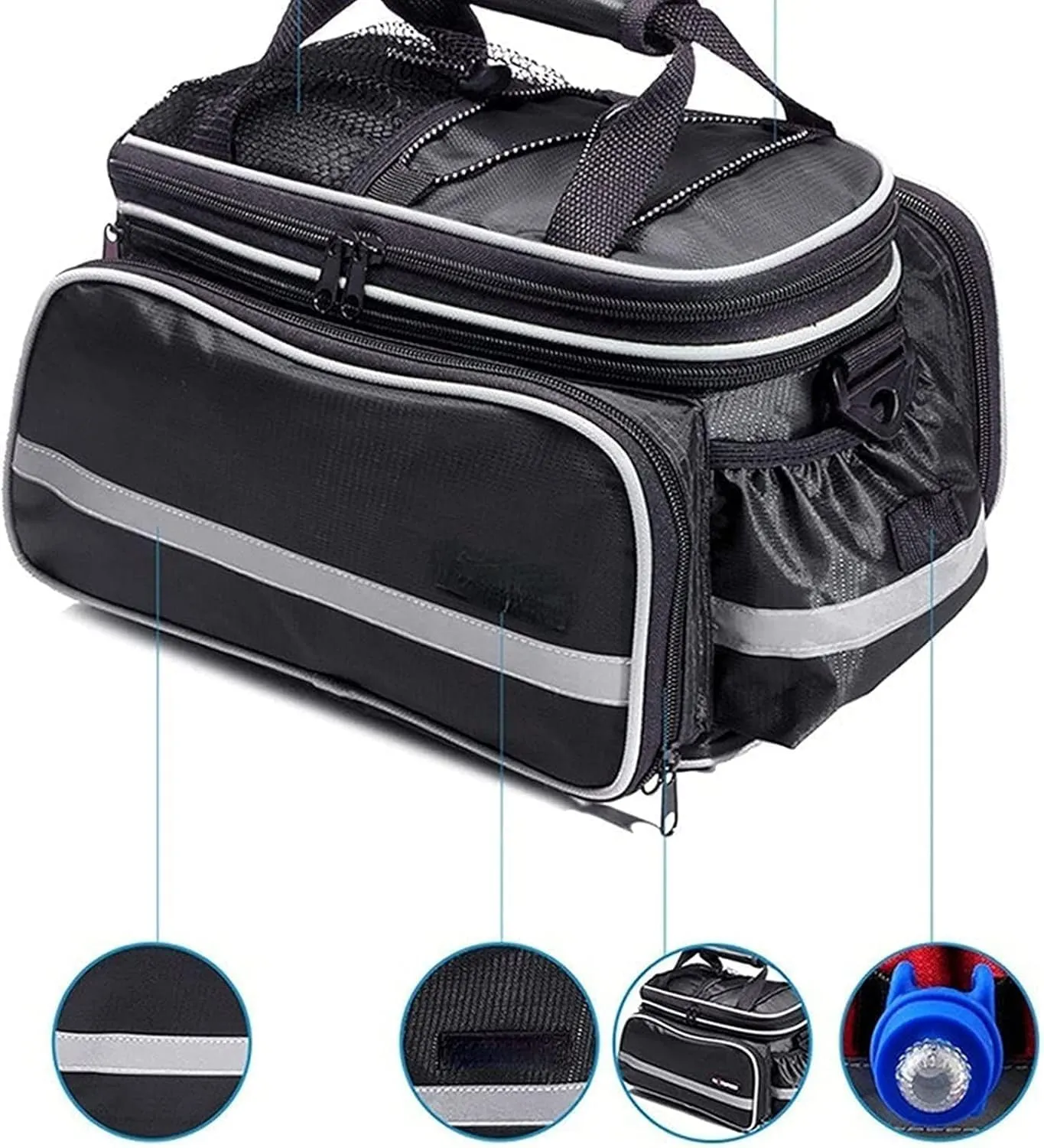 IOCCIOBB Nurse Tote Bag, Medical Bag,First Aid Kit Bag for Camping Equipment Bag Supplies Waterproof Multifunctional Travel bag(C)