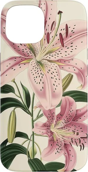 iPhone 15 Tiger lily flower Case