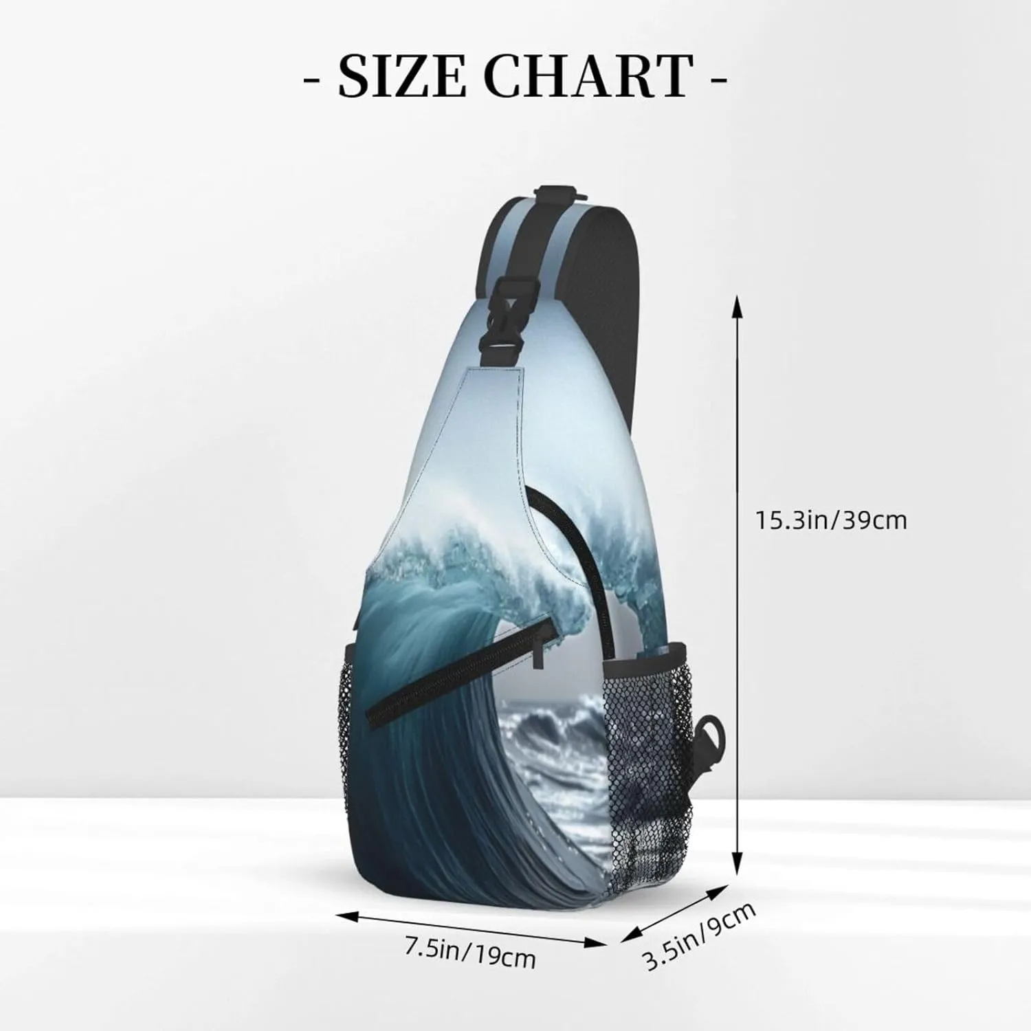 isometric 3d render Men's And Women's Small Crossbody Bags Chest Bags Daily Bags Are Suitable For Outdoor Hiking Trips