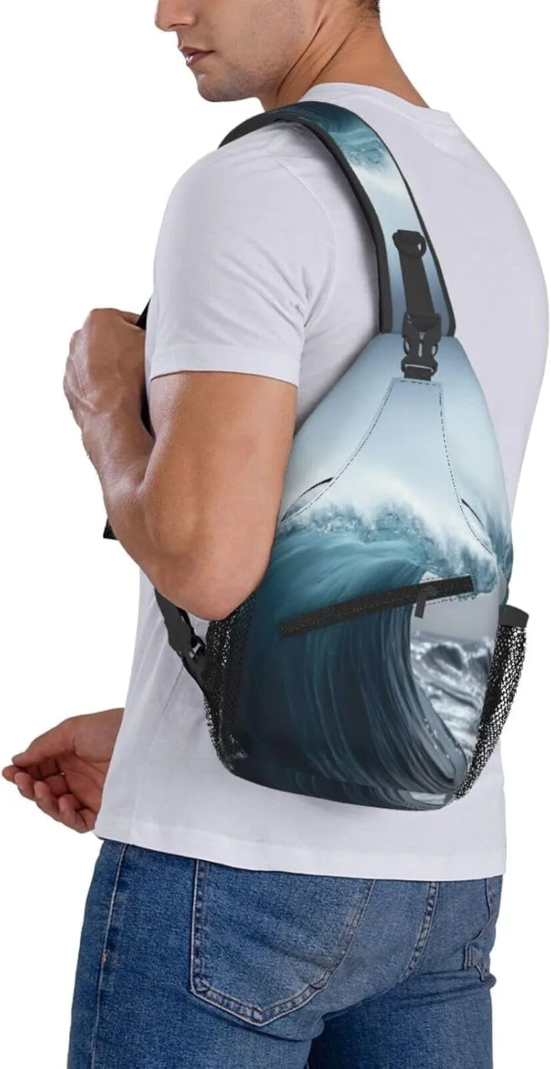 isometric 3d render Men's And Women's Small Crossbody Bags Chest Bags Daily Bags Are Suitable For Outdoor Hiking Trips