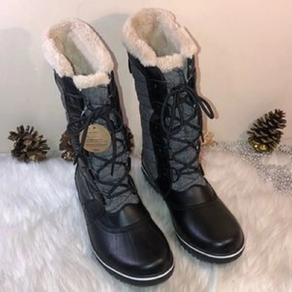 Jambu Lorna Round Toe Mid-calf Cold Weather Boot