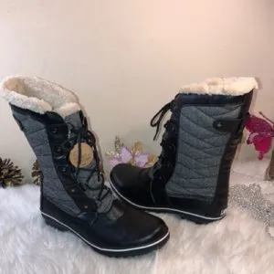 Jambu Lorna Round Toe Mid-calf Cold Weather Boot