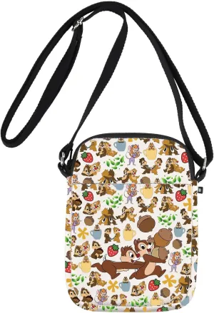 JNIAP Cartoon Squirrel Crossbody Bag Chip Squirrel Gifts Dale Chipmunk Gifts Chipmunk Shoulder Bag