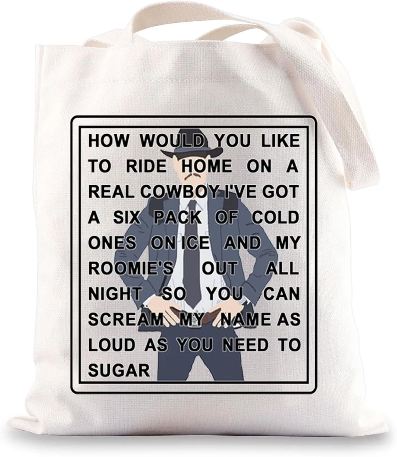 JNIAP Pedro Tote Bag Pedro Daddy Gift Pedro Fans Gift Agent Fans Gifts Scream My Name Gifts Pedro Daddy Shoulder Bag