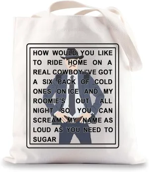 JNIAP Pedro Tote Bag Pedro Daddy Gift Pedro Fans Gift Agent Fans Gifts Scream My Name Gifts Pedro Daddy Shoulder Bag