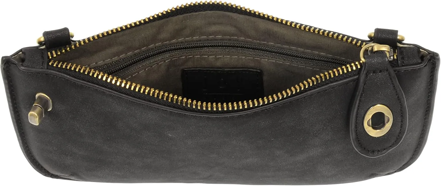 Joy Susan Crossbody-Wristlet Clutch Purse: Lux