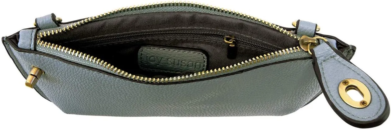 Joy Susan Women's Fashion Purse Mini Crossbody Wristlet Clutch Handbag