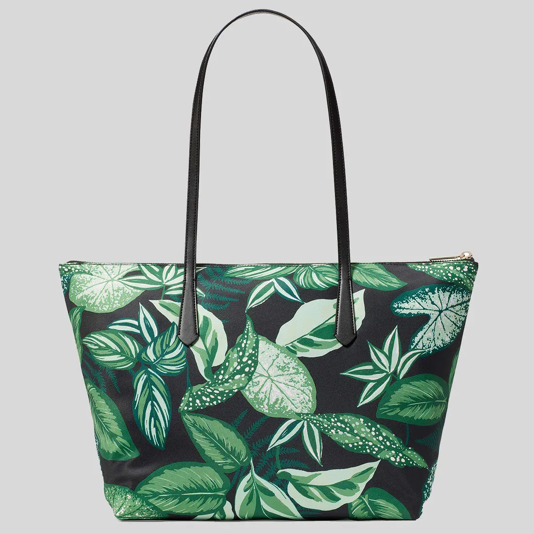 KATE SPADE Kitt Fern Foliage Medium Tote Green Multi RS-KH393