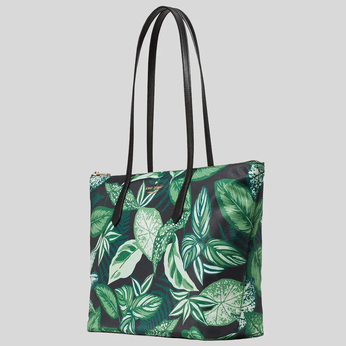 KATE SPADE Kitt Fern Foliage Medium Tote Green Multi RS-KH393