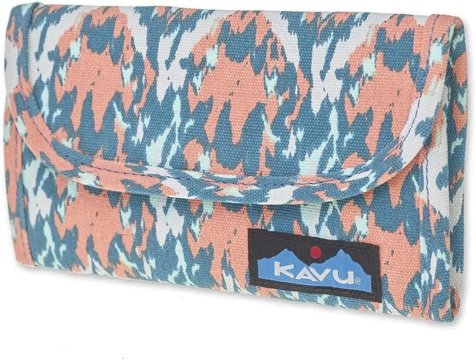KAVU Big Spender Tri-fold Wallet Clutch Travel Organizer