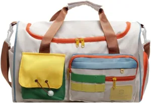 Kawaii Travel Bag Carry on Aesthetic Luggage Duffle Gym Bags for Women Overnight Essentials Cute Y2k Cute (cream,One Size)