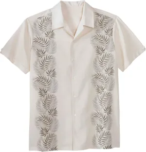 KingSize Men's Big & Tall Short Sleeve Island Shirt