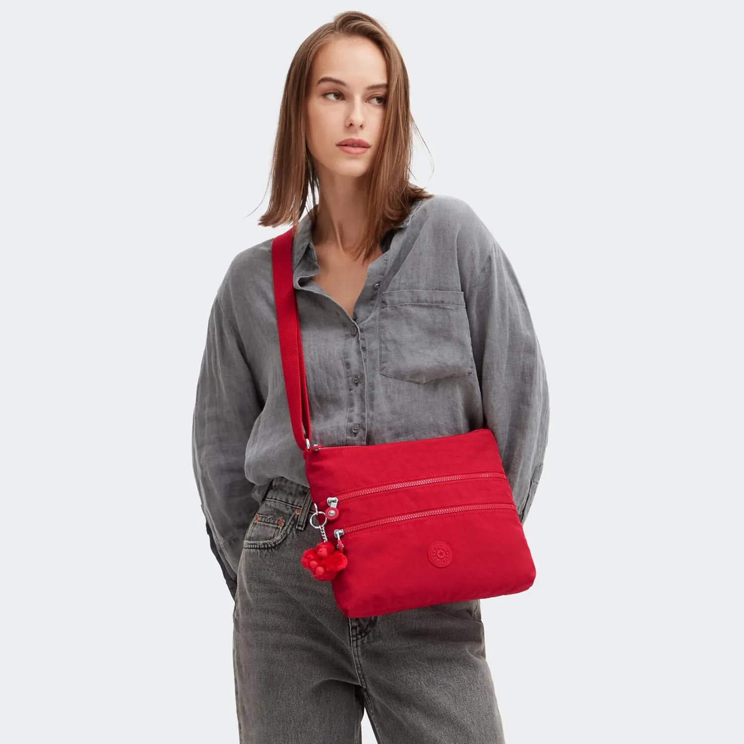 Kipling Alvar Printed Crossbody Bag