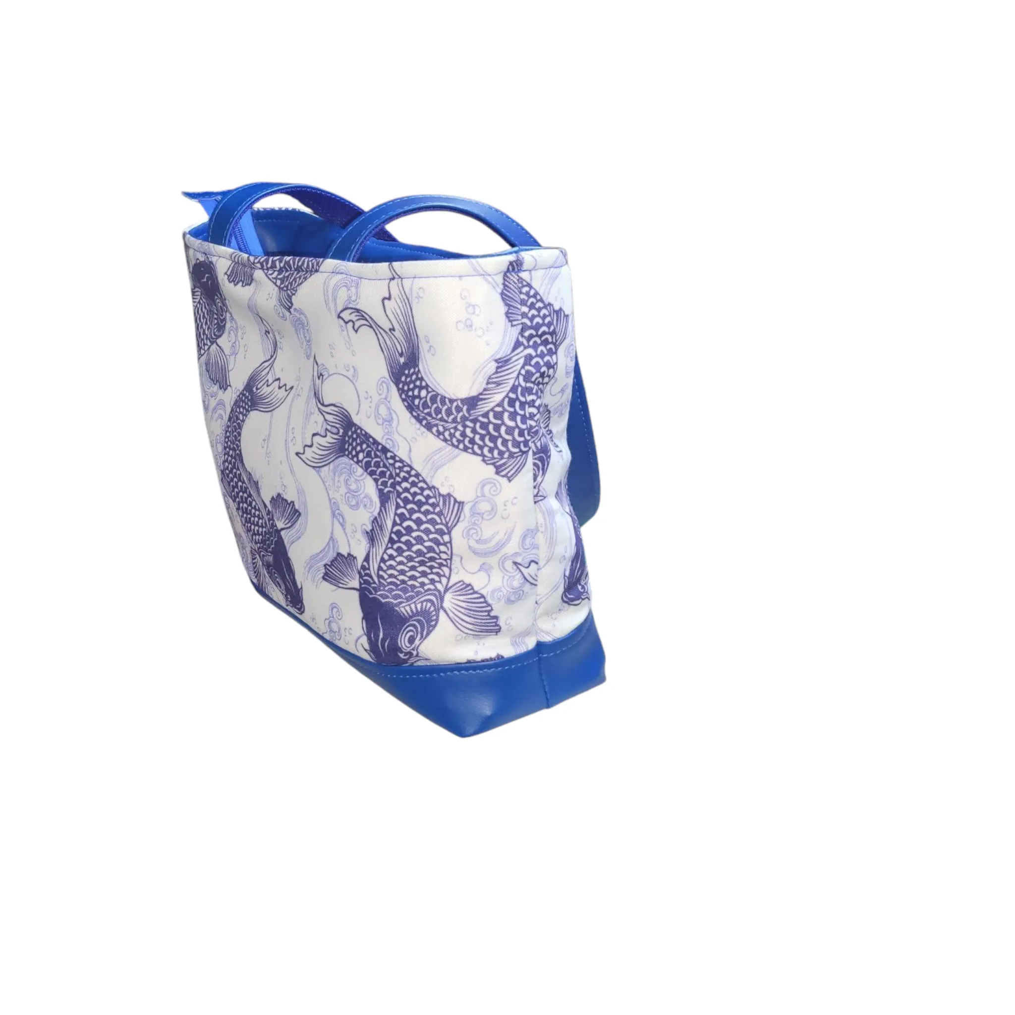 Koi Serenity Tote Bag  & Wristlet Set