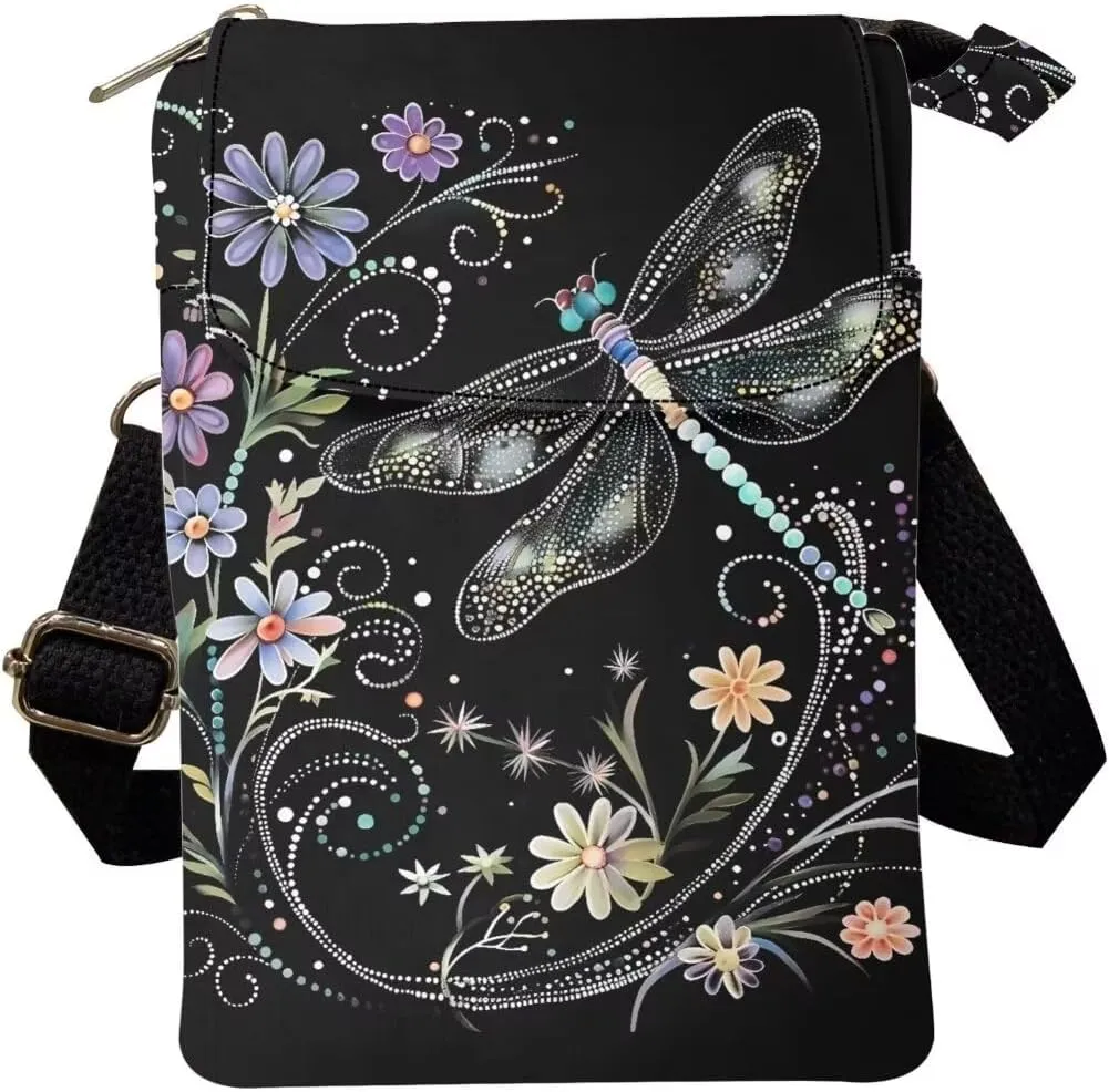 Kuiaobaty Crossbody Sling bag for Women Stylish Bags for Girls Outdoor Travel Zip Cloth Bag Cellphone Storage Purse