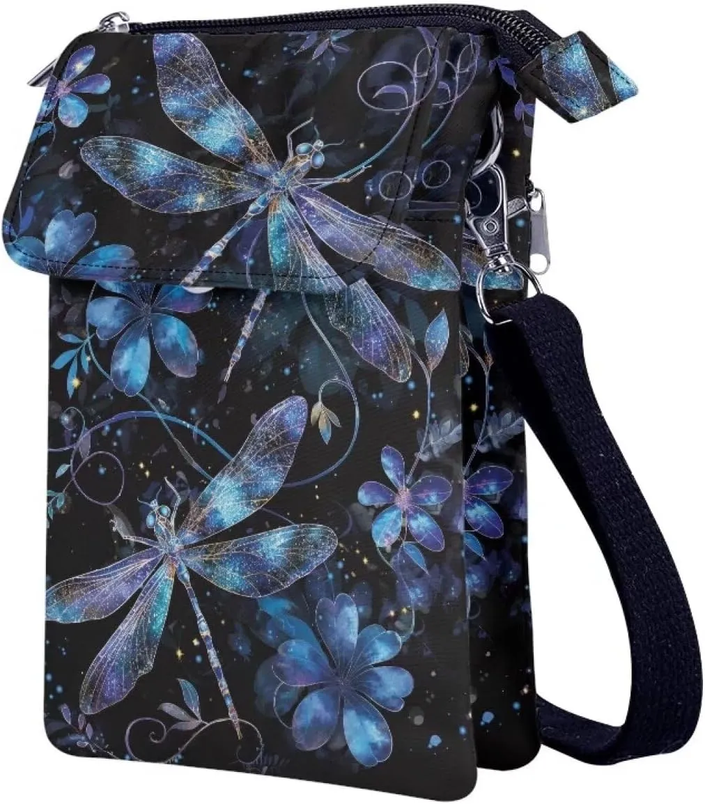 Kuiaobaty Crossbody Sling bag for Women Stylish Bags for Girls Outdoor Travel Zip Cloth Bag Cellphone Storage Purse