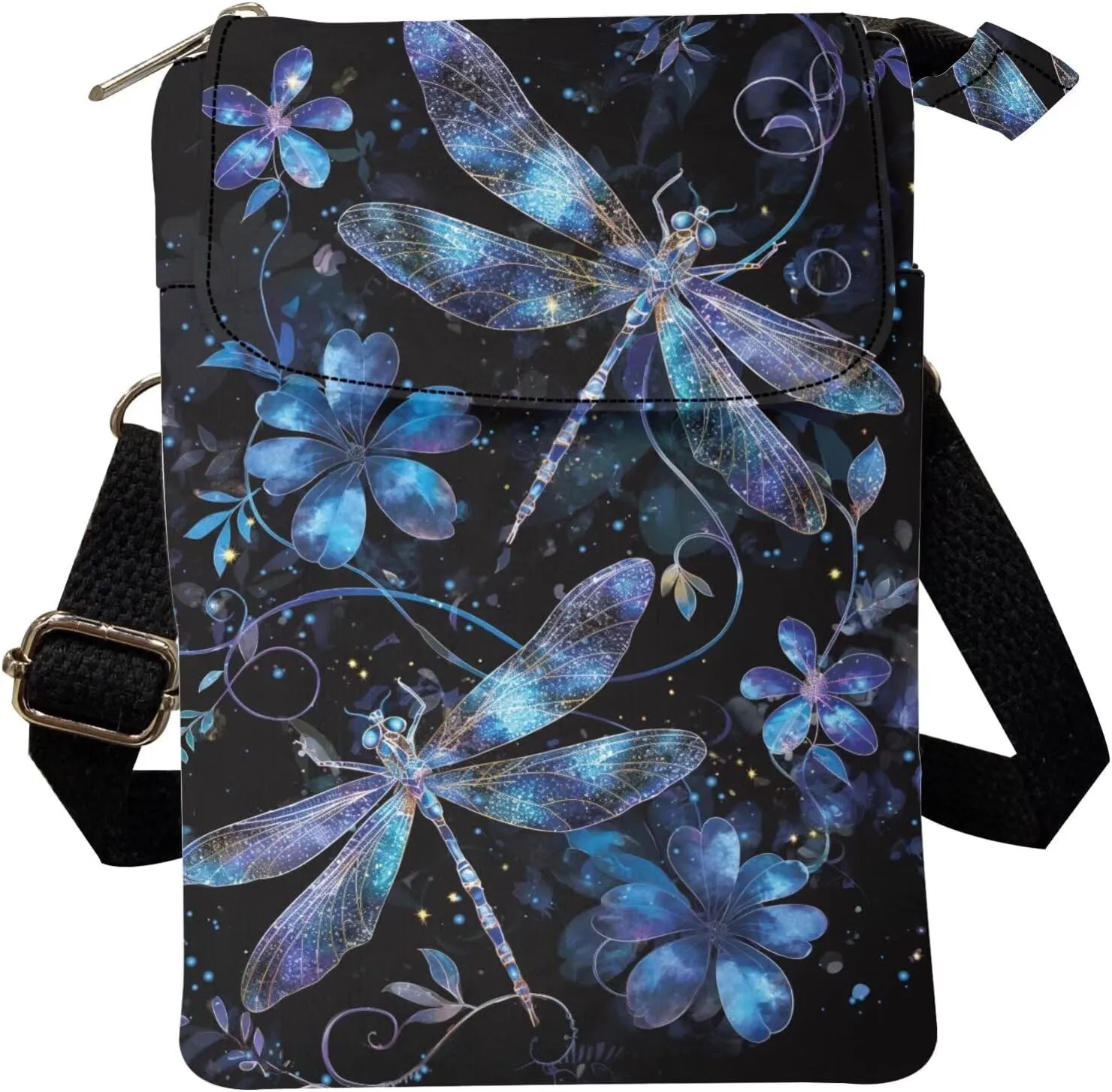Kuiaobaty Crossbody Sling bag for Women Stylish Bags for Girls Outdoor Travel Zip Cloth Bag Cellphone Storage Purse