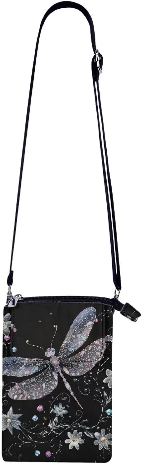 Kuiaobaty Crossbody Sling bag for Women Stylish Bags for Girls Outdoor Travel Zip Cloth Bag Cellphone Storage Purse