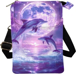 Kuiaobaty Crossbody Sling bag for Women Stylish Bags for Girls Outdoor Travel Zip Cloth Bag Cellphone Storage Purse