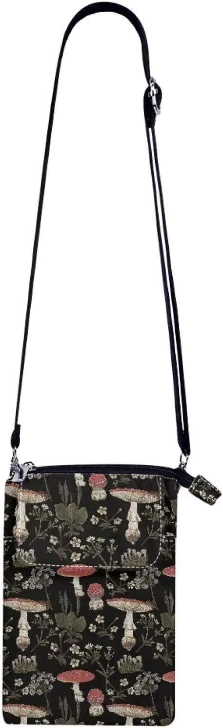 Kuiaobaty Crossbody Sling bag for Women Stylish Bags for Girls Outdoor Travel Zip Cloth Bag Cellphone Storage Purse