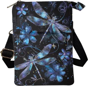 Kuiaobaty Crossbody Sling bag for Women Stylish Bags for Girls Outdoor Travel Zip Cloth Bag Cellphone Storage Purse