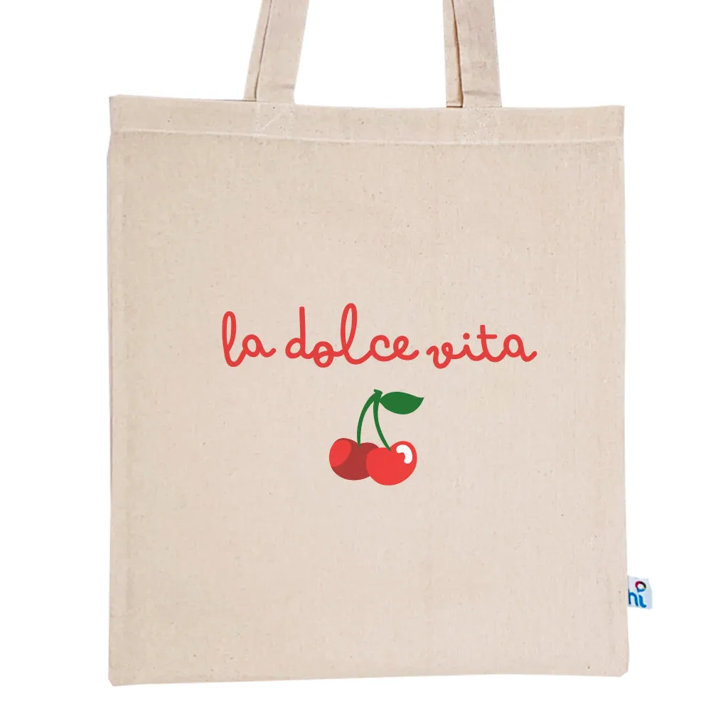 La Dolce Vita Calico Tote Bag