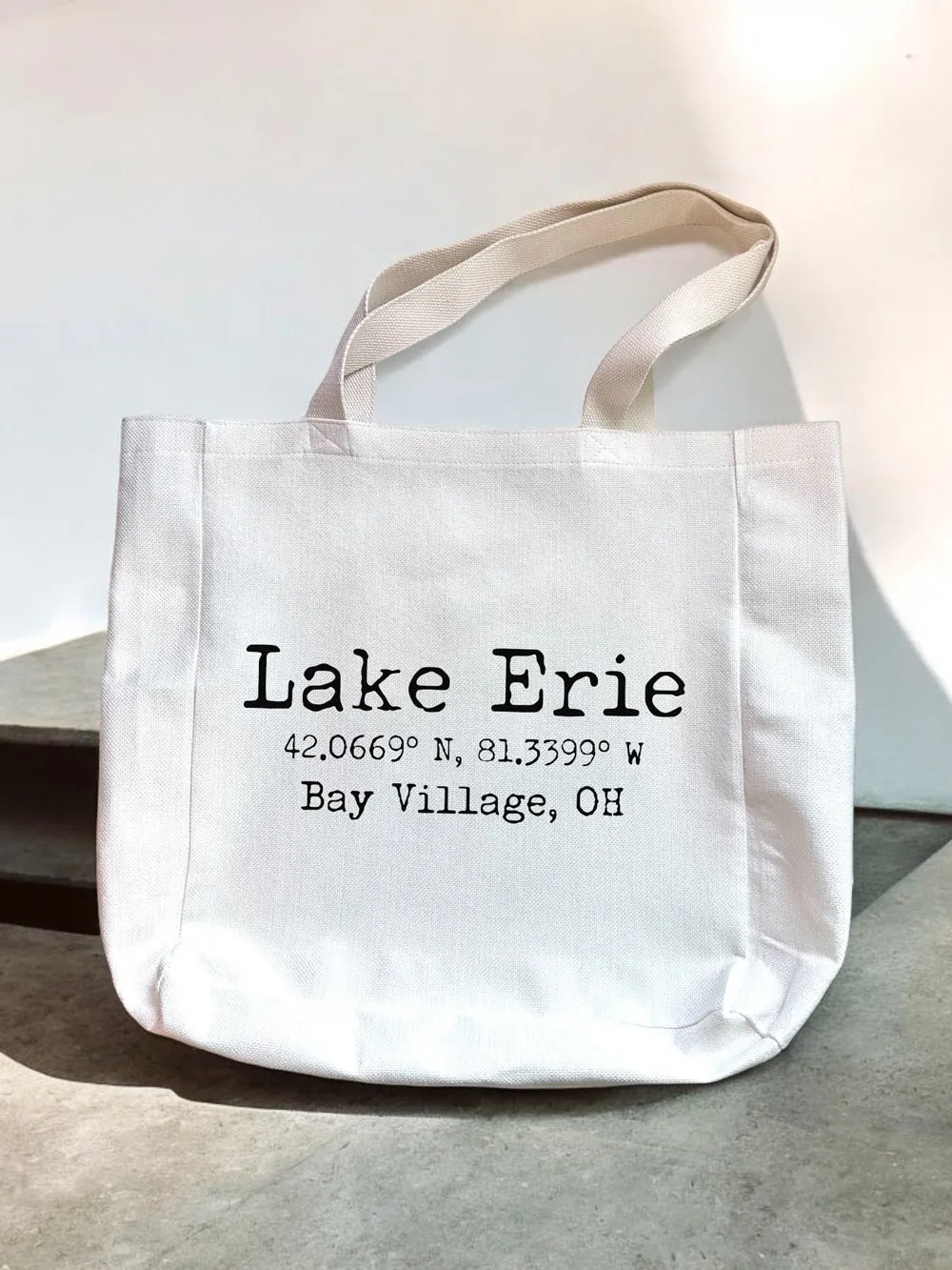 Lake Name Tote Bag