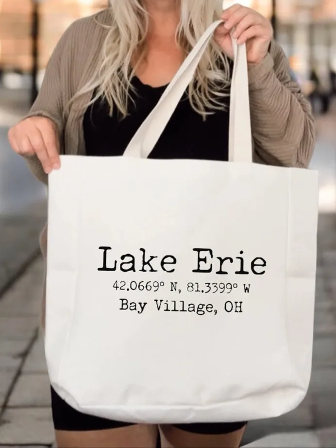 Lake Name Tote Bag