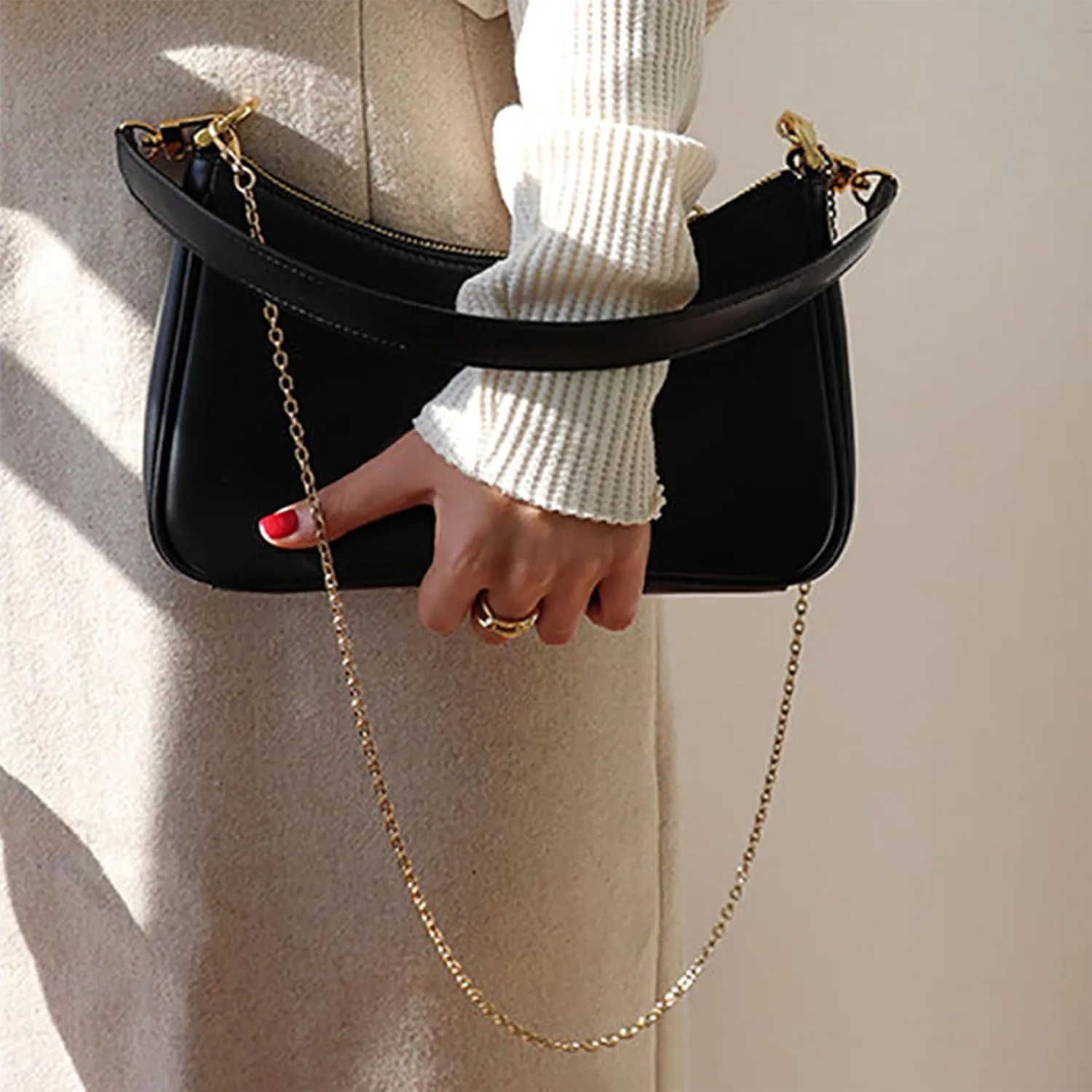 lapsting Women Small Shoulder Bag Mini Purse Womens Crossbody Clutch Purses 90s Y2k Bags