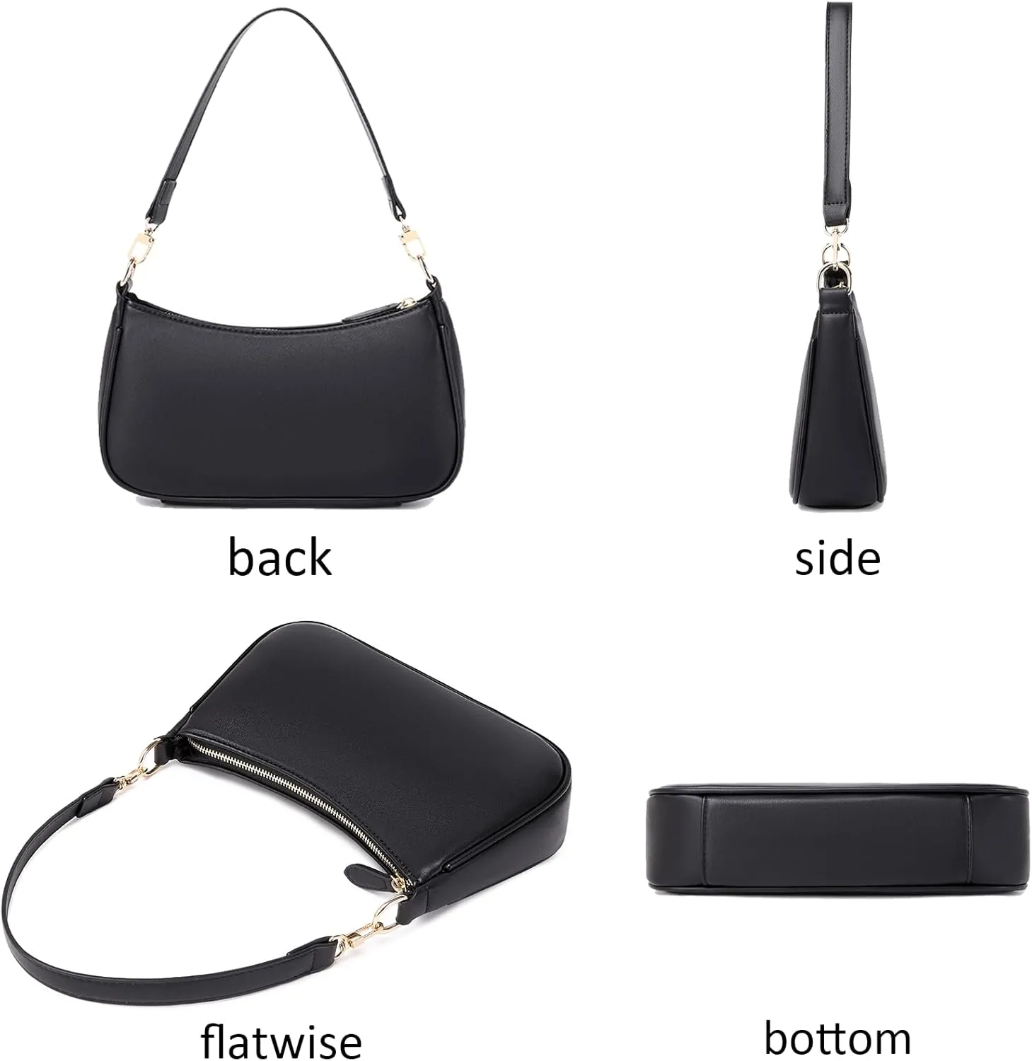 lapsting Women Small Shoulder Bag Mini Purse Womens Crossbody Clutch Purses 90s Y2k Bags