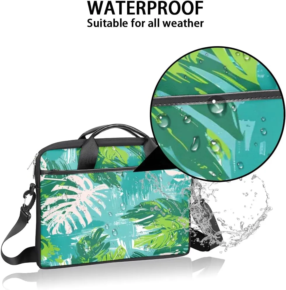 Laptop Shoulder Bag Computer Bag 13-15 Inches Laptop Carrying Case with Shoulder Strap for Women Men