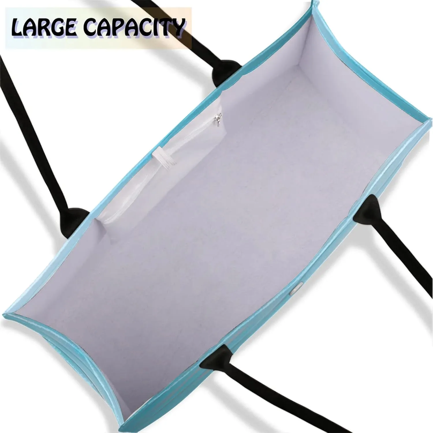 Large Beach Bag,Waterproof Sandproof Tote Bag with Pocket