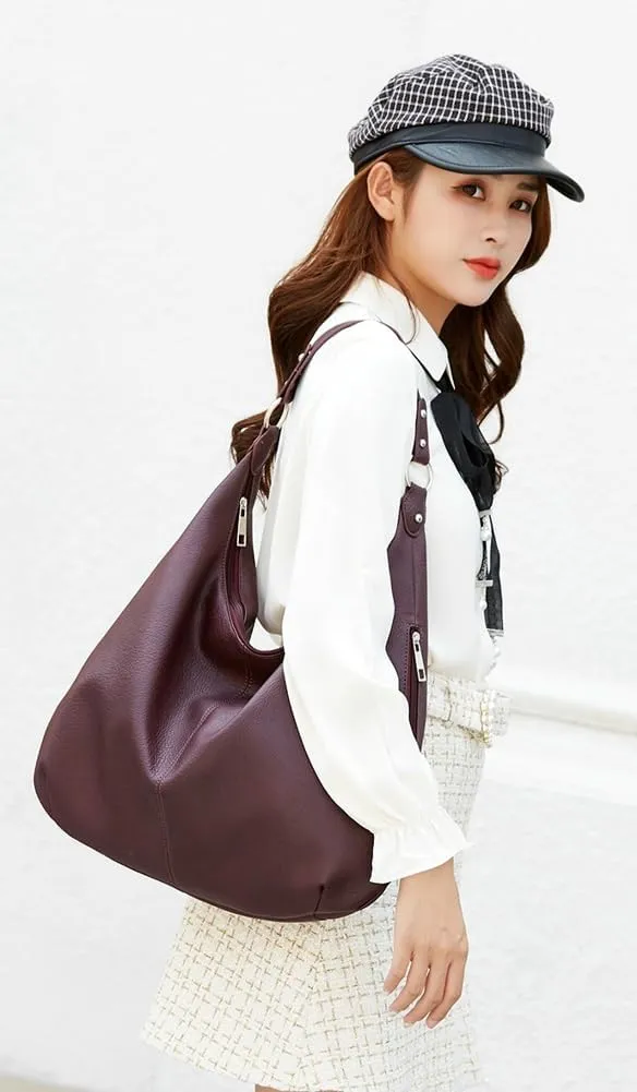 Large Hobo Bags for Women Elegant Tote Bags for Women Shoulder Bag Carryall Bag Handbag Clutch Purse for Travel Gym Work