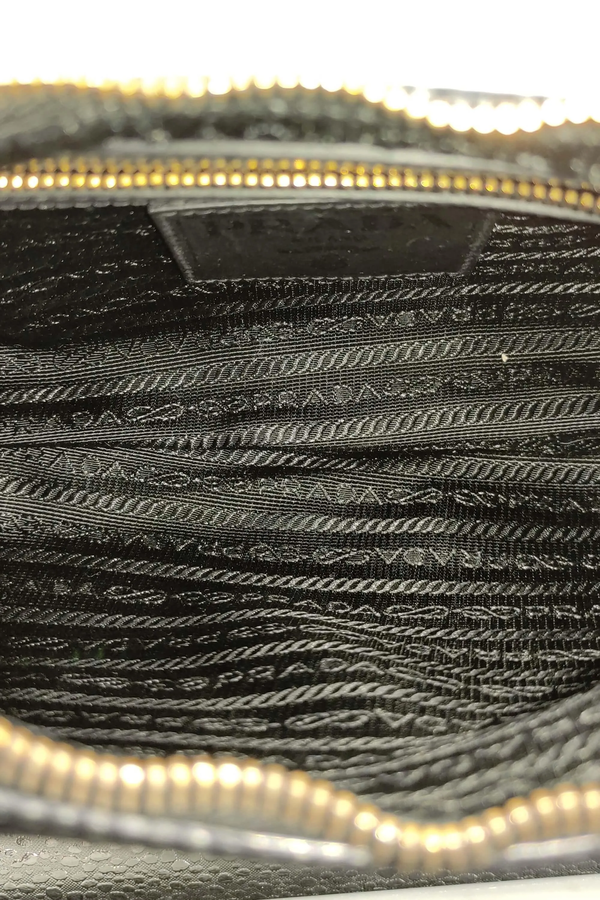 Leather-Trimmed Jacquard Canvas Hobo Black