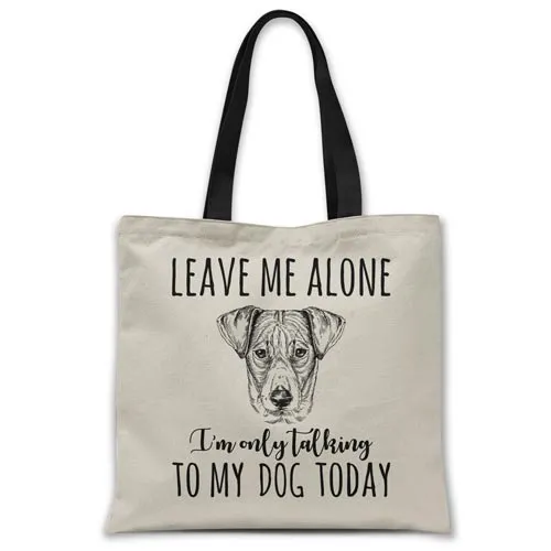 Leave me alone (Jack Russell) Tote bag
